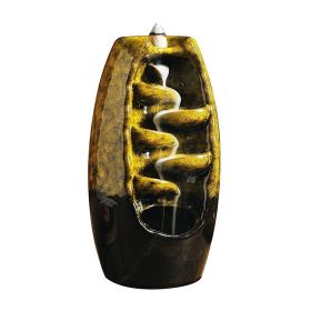 Creative Flowing Water Ornament Backflow Incense Burner (Type: Style B, Color: As pic show)