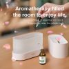 Aromatherapy Diffuser Flame Light Mist Humidifier with Auto-Off