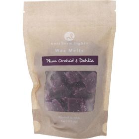 Plum Orchid & Dahlia Wax Melts Pouch by Northern Lights  4 OZ (Color: As Picture)