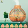 1pc Air Humidifier Aroma Essential Oil Diffuser Machine-500ML