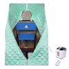 Complete Portable Ash Green Sauna Kit - Soothing Experience